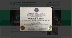 Desktop Screenshot of fathimadermadenthospital.com